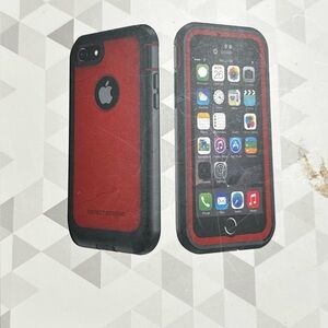Impact Strong Protection Series Case Full Body IPhone 7/8 Red NEW